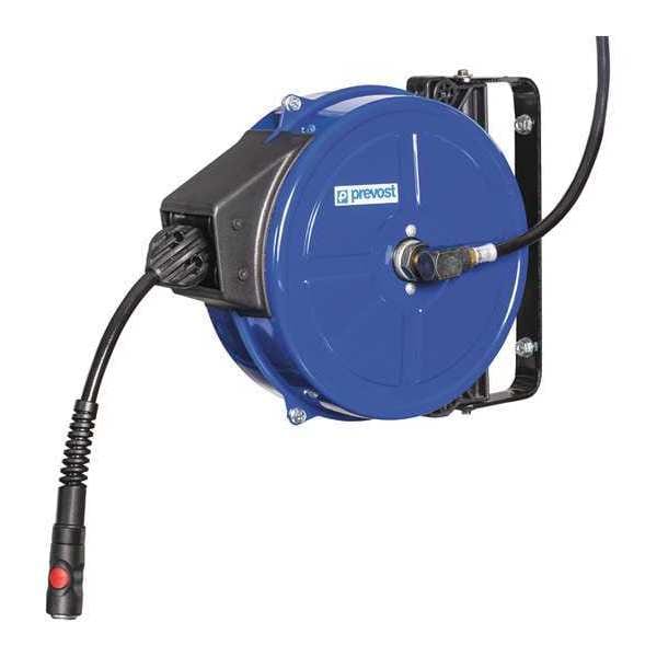 Hose Reel, 3/8" Hose Dia., 33 ft. Length, 175 psi, Housing Material: Galvanized steel