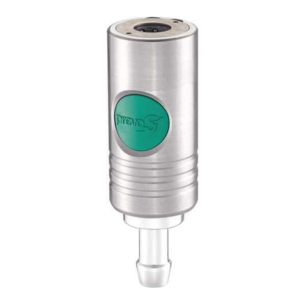 High Flow Safety Coupler, 1/2" Barb
