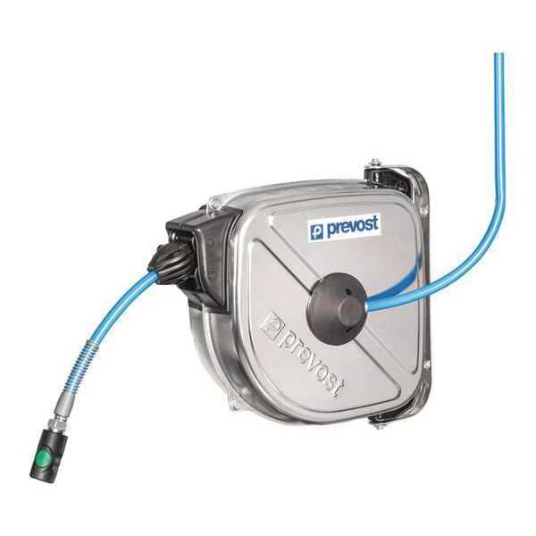 3/8" x 40 ft. Stainless Enclosed Hose Reel, 174 psi, w/Hose