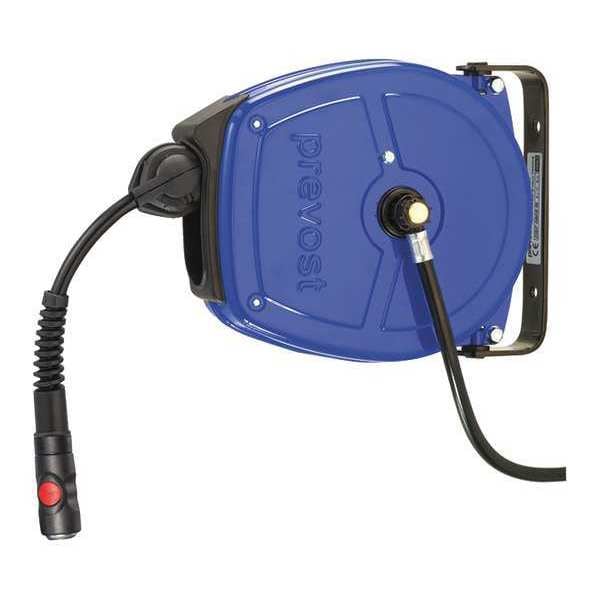 Hose Reel, 5/16" Hose Dia., 17 ft. Length, 175 psi, Housing Material: Galvanized steel