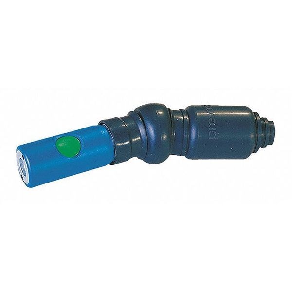 Euro Hi-Flo Swivel Coupler, 1/4" FNPT