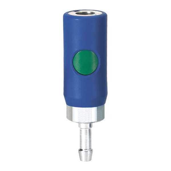 High Flow Coupler, 1/2" Hose Barb
