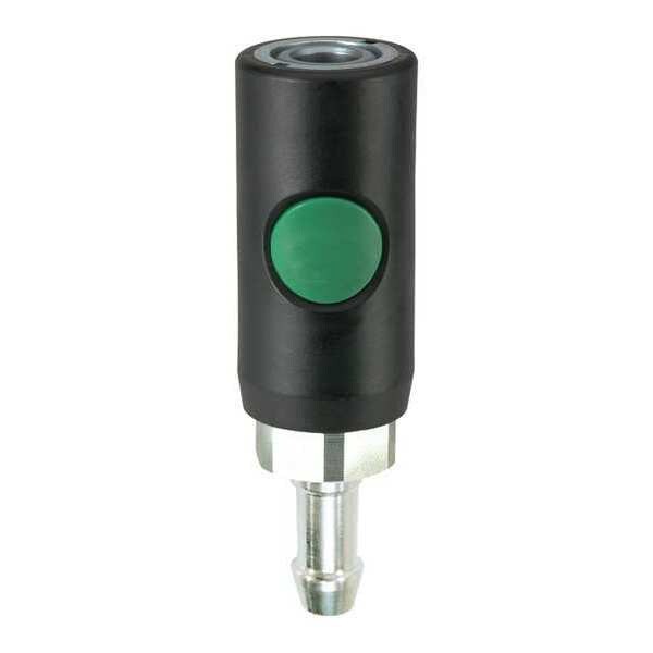 High Flow Safety Coupler, 1/2" Barb