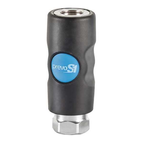 Industrial Safety Coupler, 3/8" FNPT
