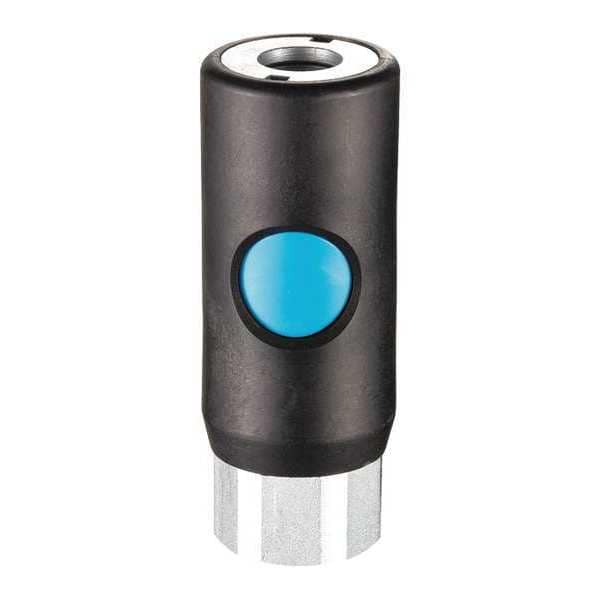Industrial Safety Coupler, 1/2" FNPT