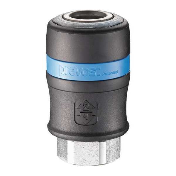 Industrial Safety Coupler, 3/4" FNPT