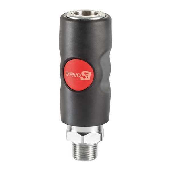 TruFlate Safety Coupler, 1/2" MNPT