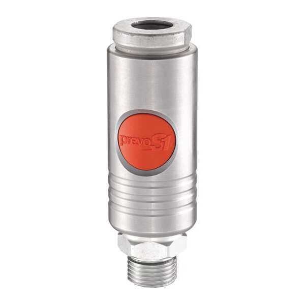 TruFlate Safety Coupler, 1/2" MNPT