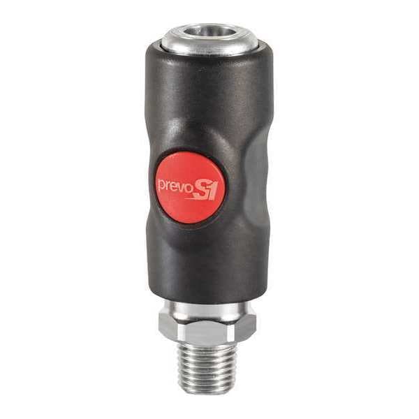 TruFlate Safety Coupler, 1/4" MNPT