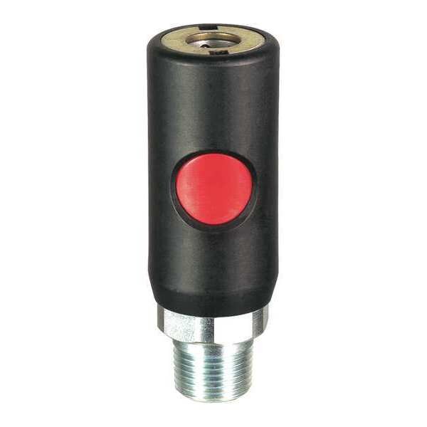 TruFlate Safety Coupler, 1/4" MNPT
