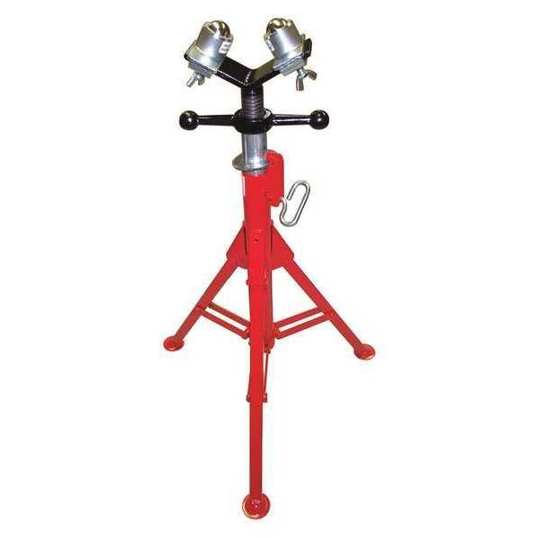 Folding Pipe Stand, w/Bt Head