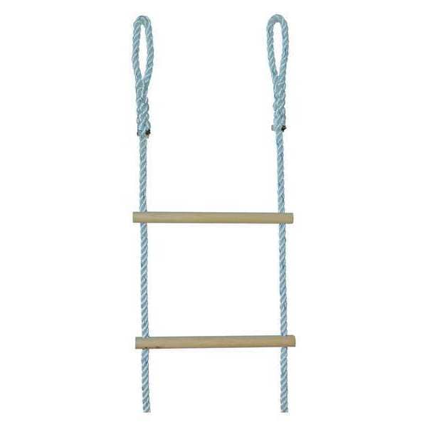 Ladder, Nylon Rope, 3" Loops, 10 ft.