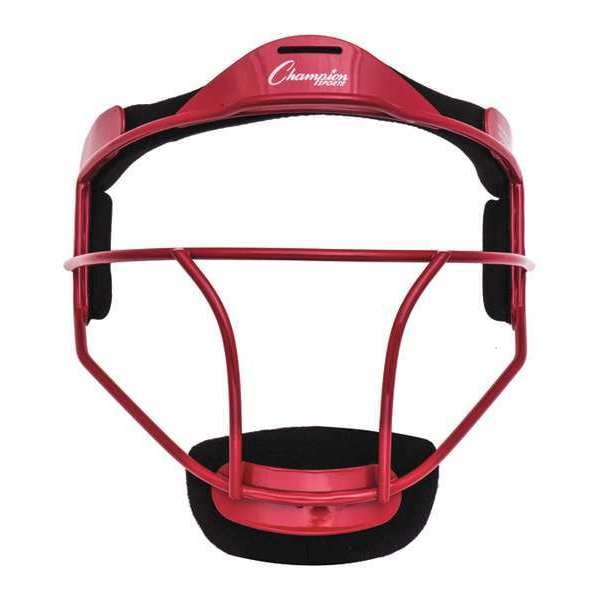 Adult SoftBall, Fielders Mask, Red