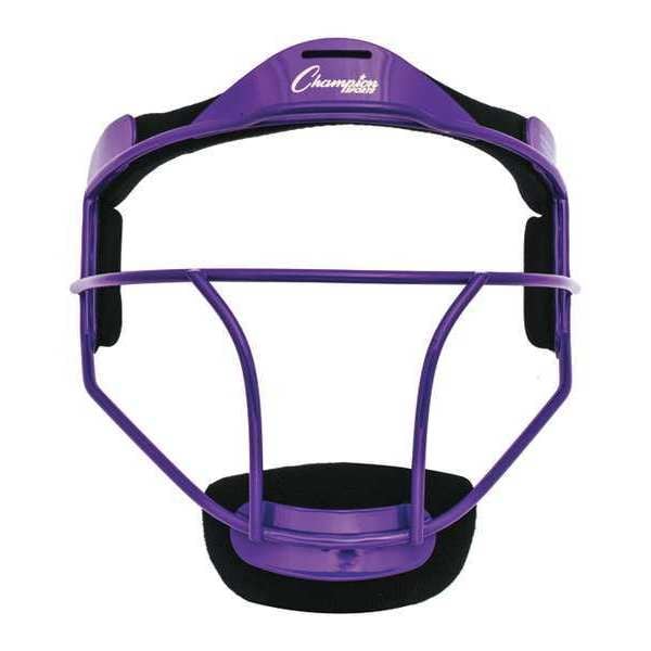 Adult SoftBall, Fielders Mask, Purple