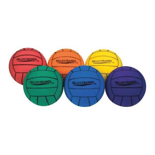 Ultra Foam VolleyBall Set, 8", Colors, PK6