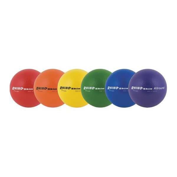 Rhino Skin All Around Bounce Ball, 7", PK6