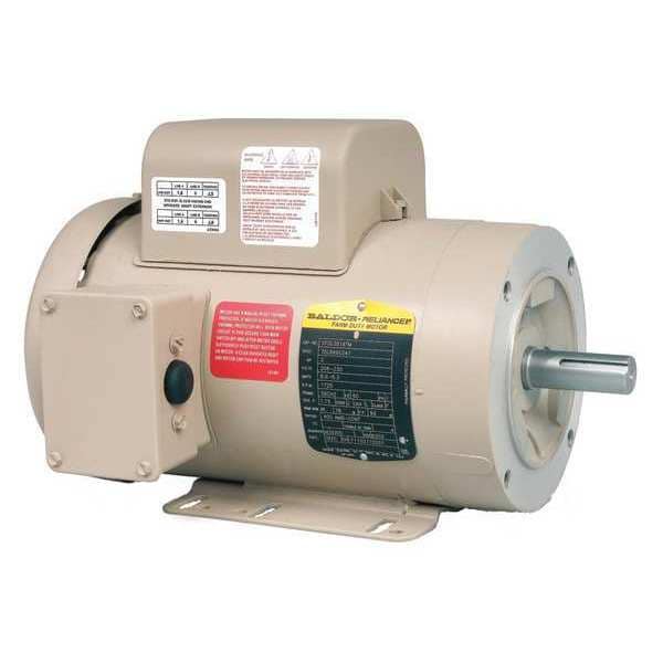 Capacitor-Start/Run General Purpose Motor, 2 hp HP, 230V AC Voltage, 56CHZ Frame