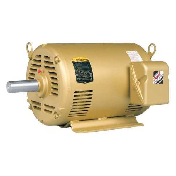 Three-Phase AC Induction Motor, 3/4 HP, 56C Frame, 230V AC, 460V AC Voltage, 3,450 Nameplate RPM