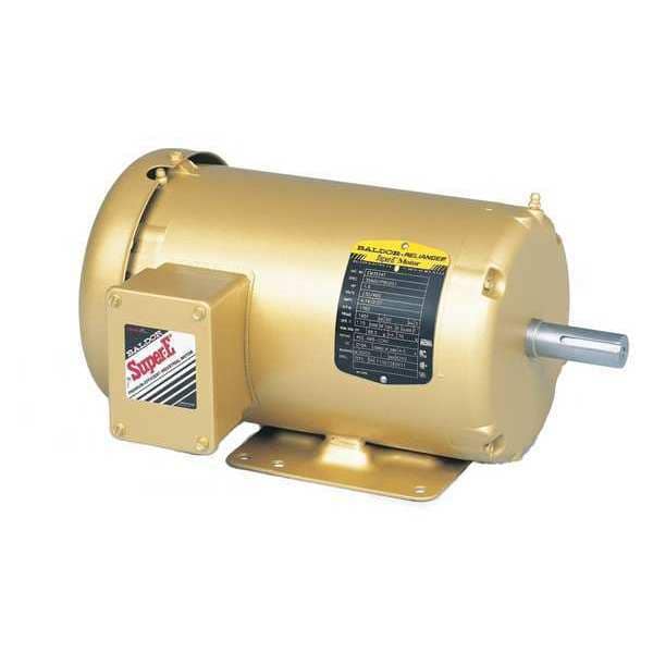 Three-Phase AC Induction Motor, 3 HP, 213T Frame, 575V AC Voltage, 1,160 Nameplate RPM
