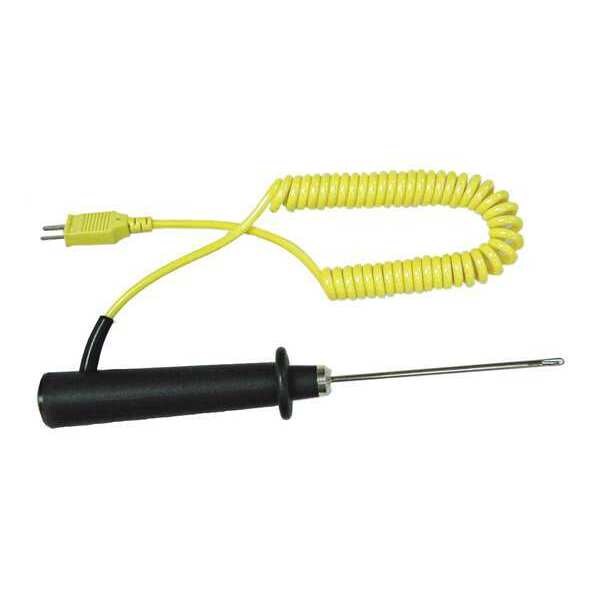 Temp Probe, Rigid 3mm Stem, w/Bead