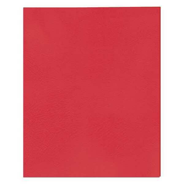 Case of Red Paper Pocket Folders, 11.75"x9.5", Twin Pockets hold 25 sheets each, 11 pt tag board, PK250