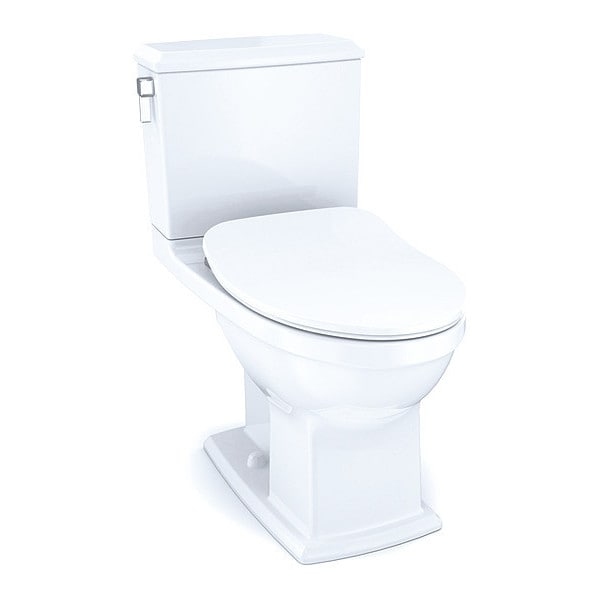 Connelly, 2pcs Toilet Washlet Ss234 C, 1.28/0.9 gpf, Tornado Flush, Floor Mount, Elongated, Cotton
