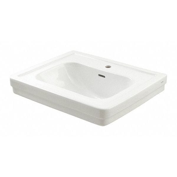 Promenade, 1Hole Lavatory, Cotton, Single Hole Mount, Cotton 1 Hole