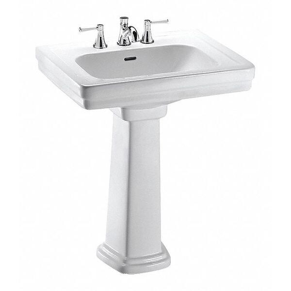 8" Mount, Promenade 8 Center Lav, Ped Cotton, Cotton