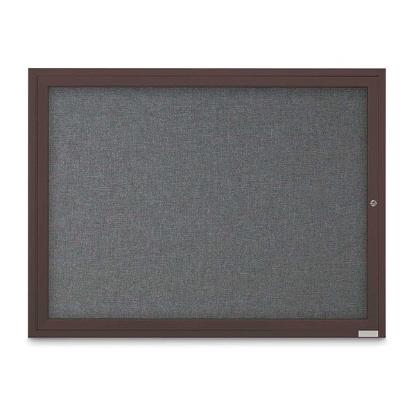 Corkboard, Fabric, 1 Dr, 48x36"