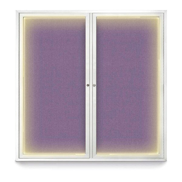 Corkboard, Lght, Fbrc, 2, Satin/Amthy, 48x48"