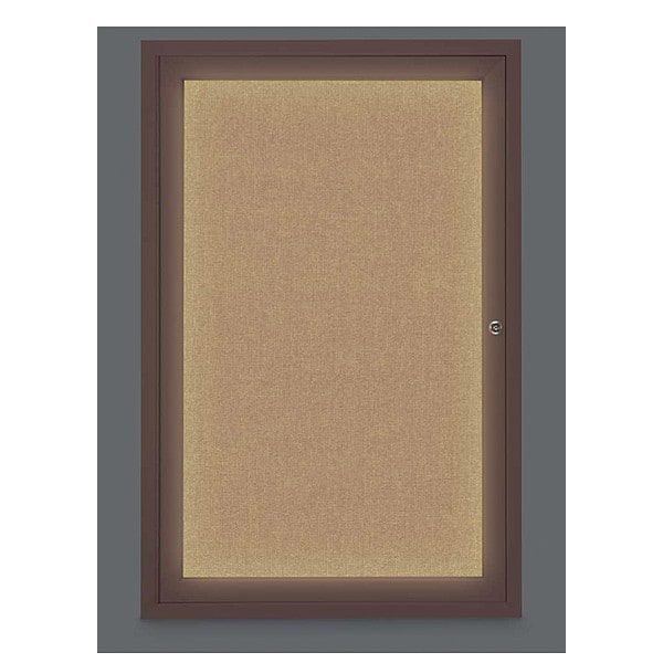 Corkboard, Lightd, Fbrc, Brnz/Buff, 1, 24x36"