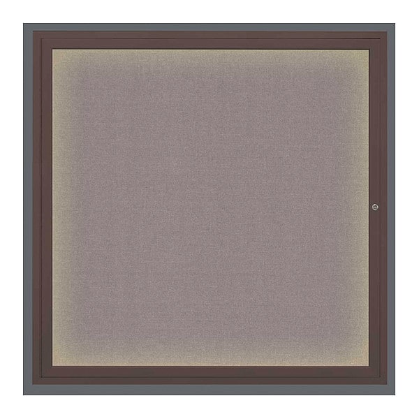 Crkboard, Lght, Fbrc, Brnz/Surf, 1 Dr, 48x48"