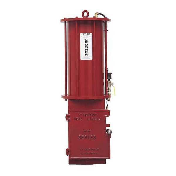 12 ton Pneumatic Truck Oil Filter Crusher