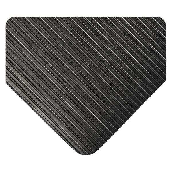 Kleen Sweep Mat, 1/8" Thick, Black, 3 ft W x 105 ft L