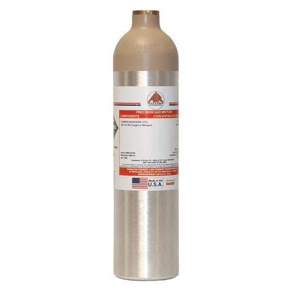 Calibration Gas, 20 ppm CO, 103L
