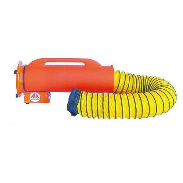 Fan, 6 ft. Duct Canister, 8", 115VAC