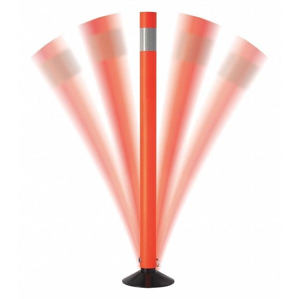 Delineator Post, Rebounder, 36", Reflective