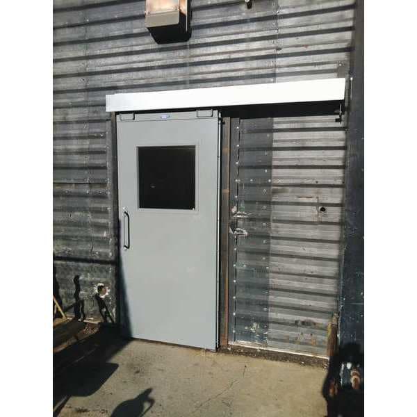 Sliding Door, 36"x84", Left, Mild Steel