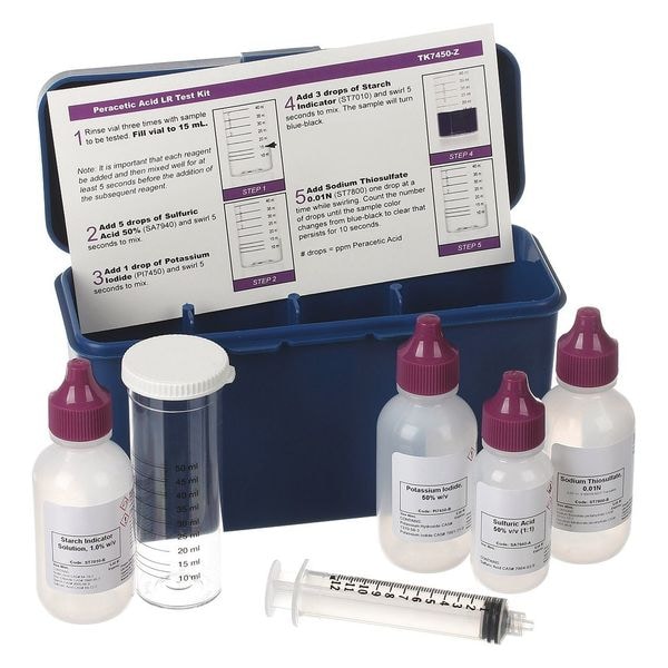 Peracetic Acid, T Kit, 1Drop - 0.5 Or 1ppm
