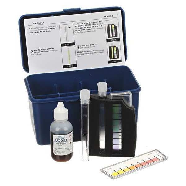 PH Test Kit, Octa Slide, 3-10.5 pH