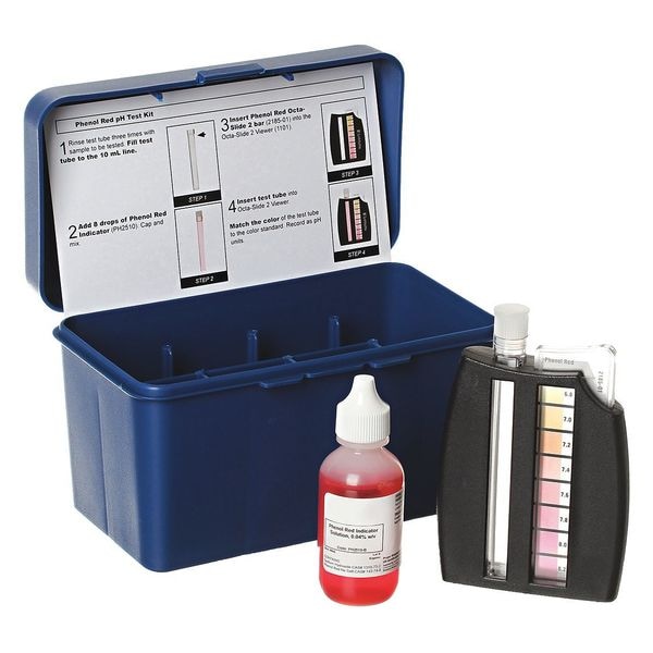 PH Test Kit, Phenol Red, 6.8-8.2 pH