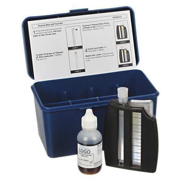 PH Test Kit, Thymol Blue, 8.2-9.6 pH