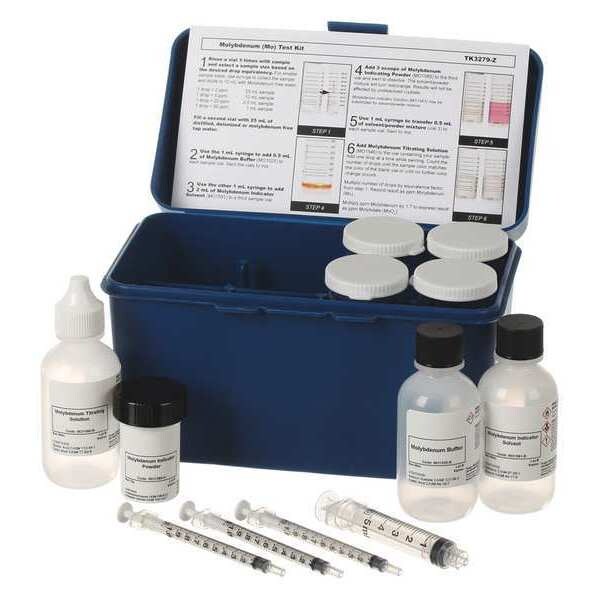 Test Kit, Molybdenum, 2, 5, 20, 50ppm