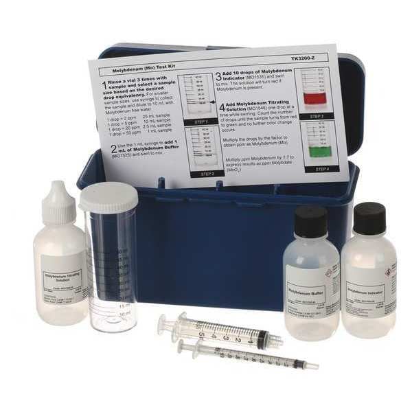 Test Kit, Molybdenum, 2, 5, 20, 50ppm