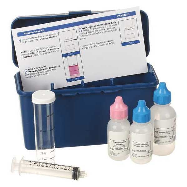 Caustic Kit, 1Drop-0.1Prct ActCaustc/10mL
