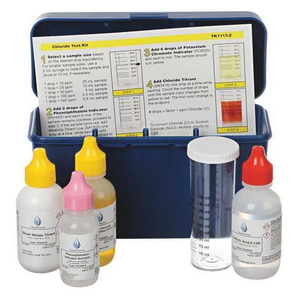 Chloride Kit, 10/25/50/100/500ppm As Cl