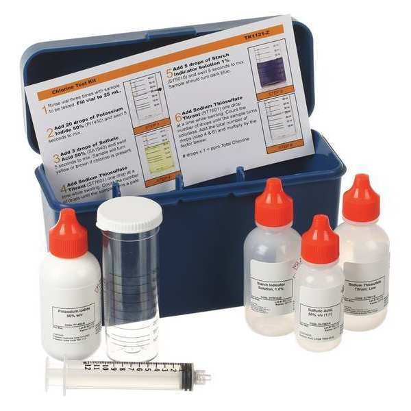 Chlorine Low Range, Kit Lr 1Drp-1ppm/25mL