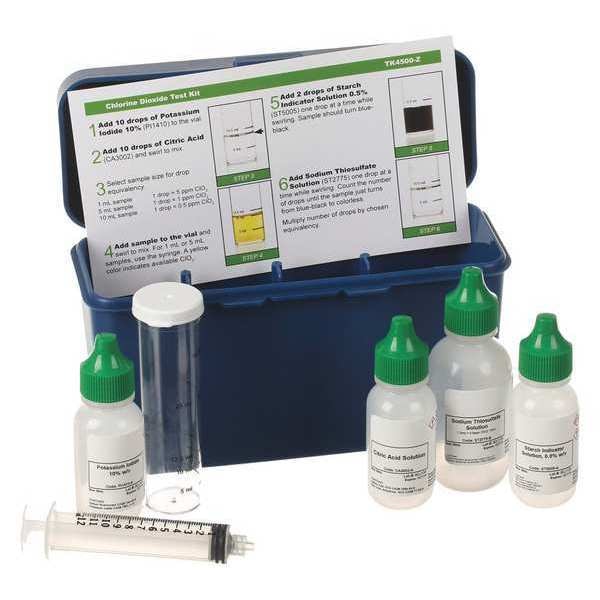 Chlorine Dioxide Kit, 1Dp-.5ppm Cio2/10mL