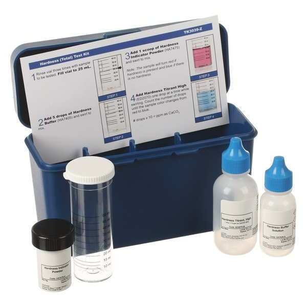 Total Hardness Test Kit, 10 Ppm/25 mL