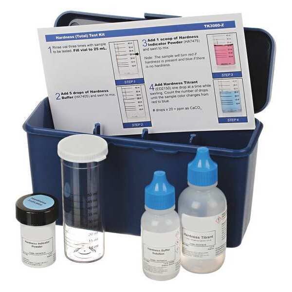 Total Hardness T Kit, 1Drop-20ppm/25 mL
